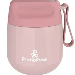 Primo Passi - Insulated Food Jar, 12 oz/350ml, Light Pink | Baby Insulated Food Container Discount