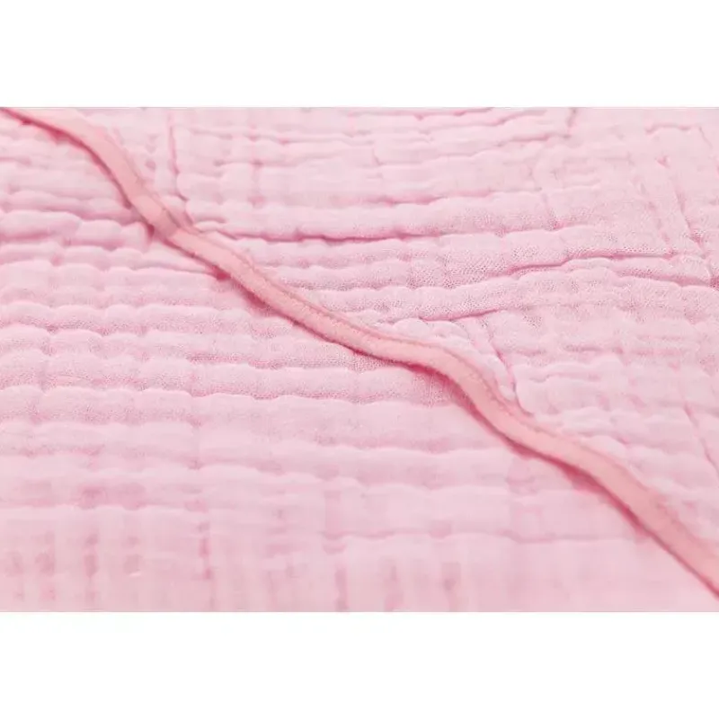 primo_passi__toalha_de_mu_SKUg6fYeCEV_3.webp Primo Passi - Toalha de musselina com capuz para bebê, rosa claro Outlet