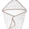 Copper Pearl Pérola de cobre - Toalha de banho com capuz de malha premium Bliss Hot