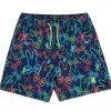 Psycho Bunny - Calção de banho infantil Barrett All Over Print Navy Discount