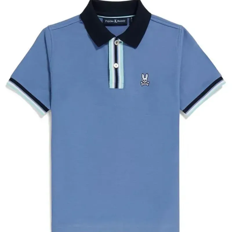 psycho_bunny_kids__bloomi_SKUS8TQdcjn_0.webp Psycho Bunny Kids - Bloomington Piqué Polo, Bal Harbour Sale