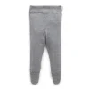 Pure Baby - Leggings de bico fino neutras para bebês, melange fumê Online