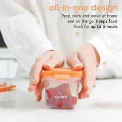 Quark Baby Quark - Pacote Baby Make & Save 5 em 1 Processador de comida para bebê Sale