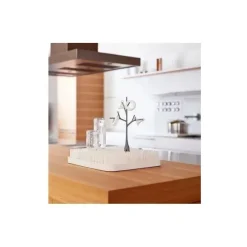 Boon Rack de secagem de bancada de grama para mamadeiras e chupetas, branco inverno Discount
