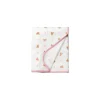 Ralph Lauren 100% algodão reversível polo bear cobertor para bebê, rosa New