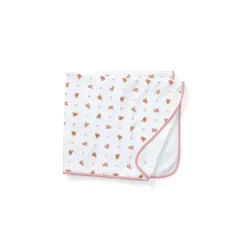 Ralph Lauren 100% algodão reversível polo bear cobertor para bebê, rosa New