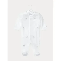Ralph Lauren - Pima Interlock Op Cva, Branco Fashion