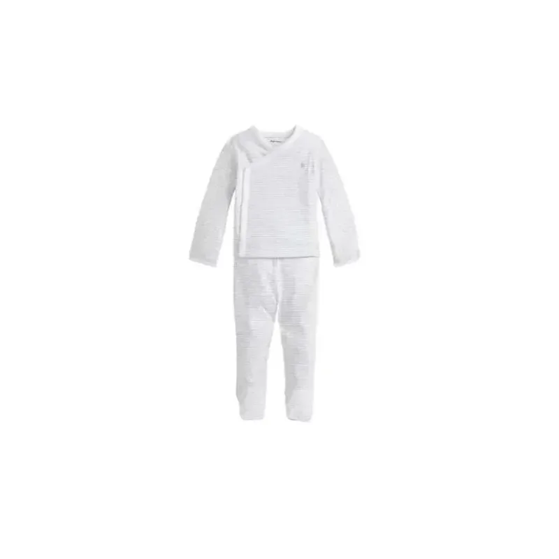 ralph_lauren__top_e_cala__SKUfrLo112L_0.webp Ralph Lauren - Top e calça de algodão listrado, Quartzo Urze/Branco Outlet