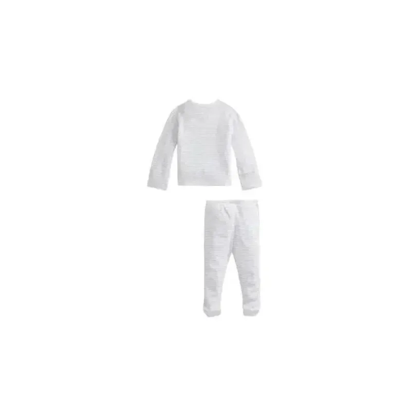 ralph_lauren__top_e_cala__SKUfrLo112L_1.webp Ralph Lauren - Top e calça de algodão listrado, Quartzo Urze/Branco Outlet