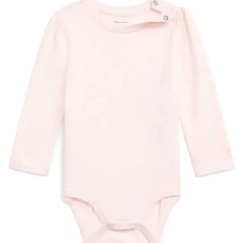 ralph_lauren_baby__body_f_SKUSVwKudFE_0.webp Ralph Lauren Baby - Body feminino de manga comprida com gola redonda, rosa delicado Hot