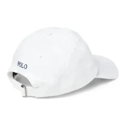 Ralph Lauren Baby - Boné de beisebol Chino de algodão branco Online