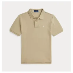 Ralph Lauren Baby - Boy Performance Jersey Polo Shirt, Beige New
