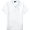 Ralph Lauren Baby - Boy Performance Jersey Polo Shirt, White Hot