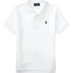 Ralph Lauren Baby - Boy Performance Jersey Polo Shirt, White Hot