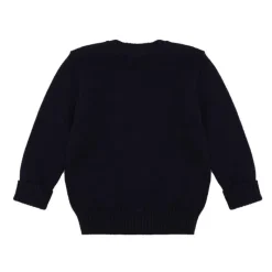 Ralph Lauren Baby - Boy Polo Bear Cotton Sweater, Navy New