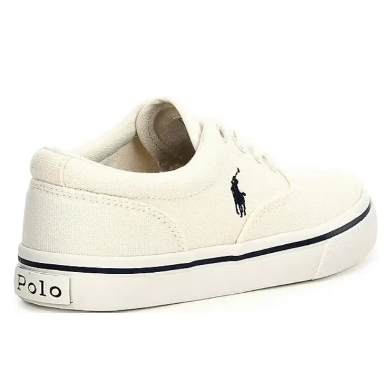 ralph_lauren_baby__boy_vu_SKUUc1Udaa8_1.webp Ralph Lauren Baby - Boy Vulcanized Keaton Cream Canvas W/ Navy New