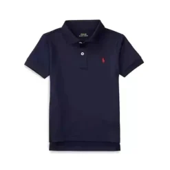 Ralph Lauren Baby - Camisa Polo Performance Jersey Marinha Refinada Discount