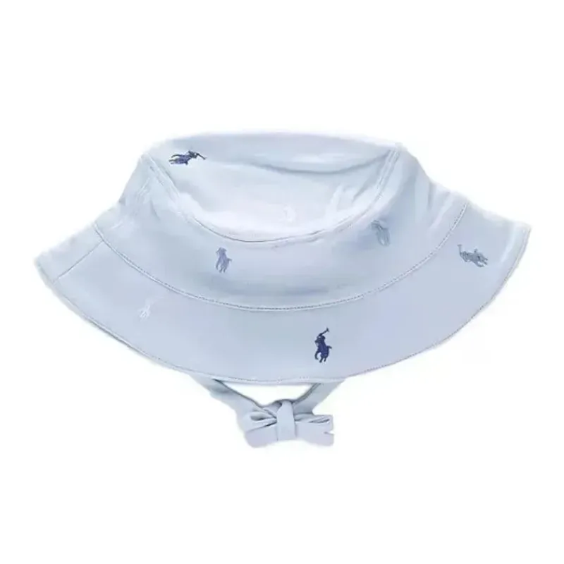 ralph_lauren_baby__chapu__SKULgvWoOpA_0.webp Ralph Lauren Baby - Chapéu balde de malha interlock com estampa polo azul berilo Discount