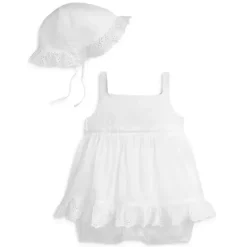 Ralph Lauren Baby - Gravata Bowman Branca Seersucker Discount