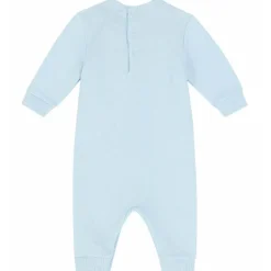 Ralph Lauren Baby - Long-Sleeve Magic Fleece Novelty Bear Graphic Coverall, Beryl Blue Best