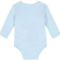 Ralph Lauren Baby – Macacão de manga comprida com gola redonda, Azul Beryl Sale