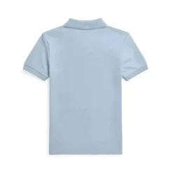 Ralph Lauren Baby - Polo gráfico de malha básica de manga curta Novelty Bear, azul Hmngway Bear Best