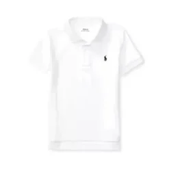 Ralph Lauren Baby - Polo Jersey Performance Branco Online