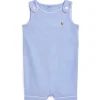 Ralph Lauren Baby - Sleeveless Oxford Mesh Tank Shortall, Blue Sale