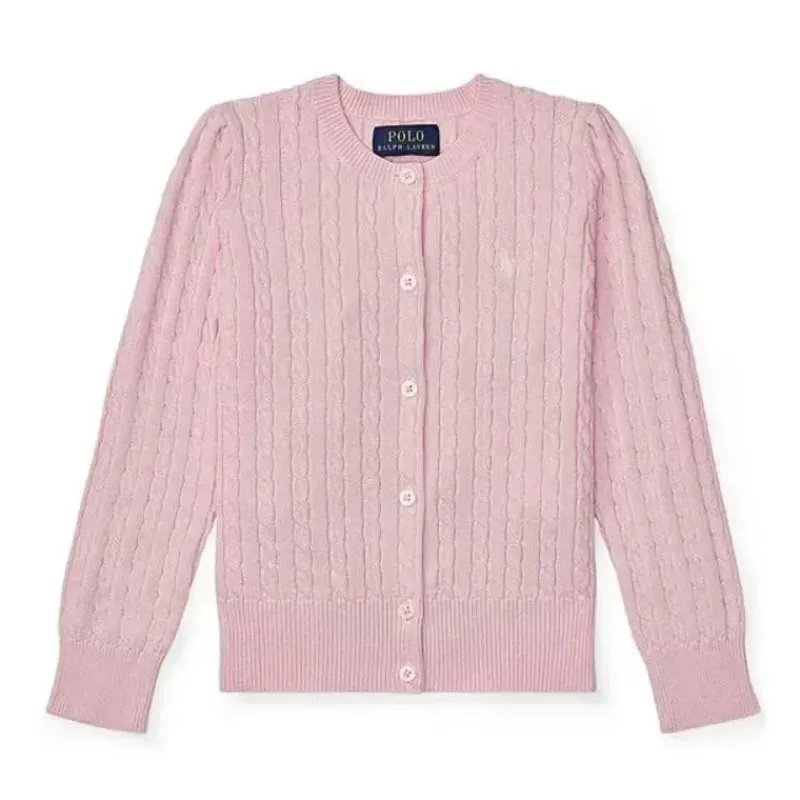 ralph_lauren_baby__suter__SKUPflCXbxQ_0.webp Ralph Lauren Baby – Suéter Cardigan de malha de caxemira de manga comprida rosa Clearance