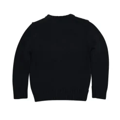 Ralph Lauren Baby - Unisex Flag Cotton Crewneck Sweater, Navy Fashion