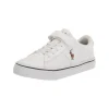 Ralph Lauren Toddler - Sayer vulcanizado caído, branco Clearance