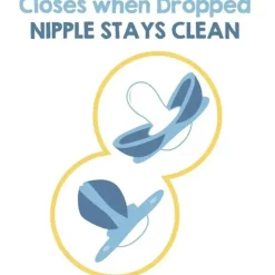 Raz Baby Razbaby - Keep It Kleen Chupeta 2Pk, Elephant &amp; Monkey Outlet