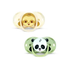 Raz Baby Razbaby - Keep It Kleen Chupeta 2Pk, Panky Panda e Sam Sloth Clearance