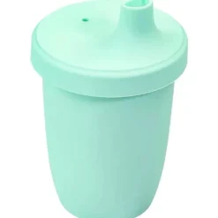 Re Play - Copo com canudinho de silicone sustentável de 8 onças para crianças, hortelã Sale