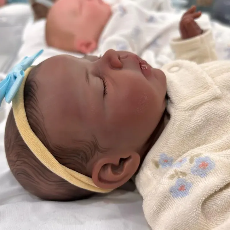 reborn_baby_doll__african_SKUH0ahZoxu_0.webp MacroBaby Reborn Baby Doll - African American Vinyl, Mark New