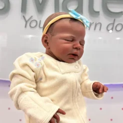 MacroBaby Reborn Baby Doll - African American Vinyl, Mark Discount