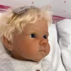 MacroBaby Reborn Baby Doll - White Vinyl & Rooted Blonde Hair, Shyann Fashion