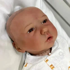 MacroBaby Reborn Baby Doll - White Viny, Blake New