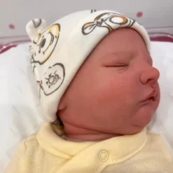 MacroBaby Reborn Baby Doll - White Vinyl, Owen Asleep Hot