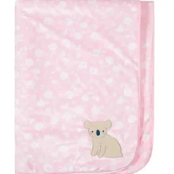 Just Born Recém Nascido - Cobertor Suedeplush 1Pk, Coala Floral Fashion