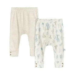 Just Born Recém Nascido - 2Pk Calças Baby Boy, Cactus Online
