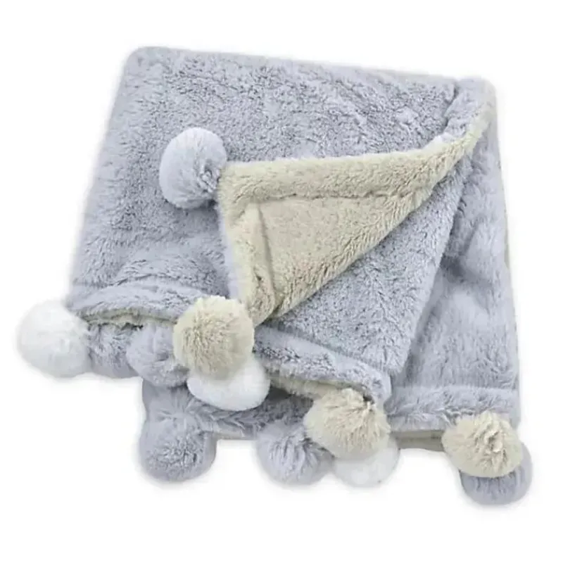recmnascido__cobertor_de__SKUMuafUjNt_0.webp Just Born Recém-nascido - cobertor de pelúcia pom-pom, cinza Outlet
