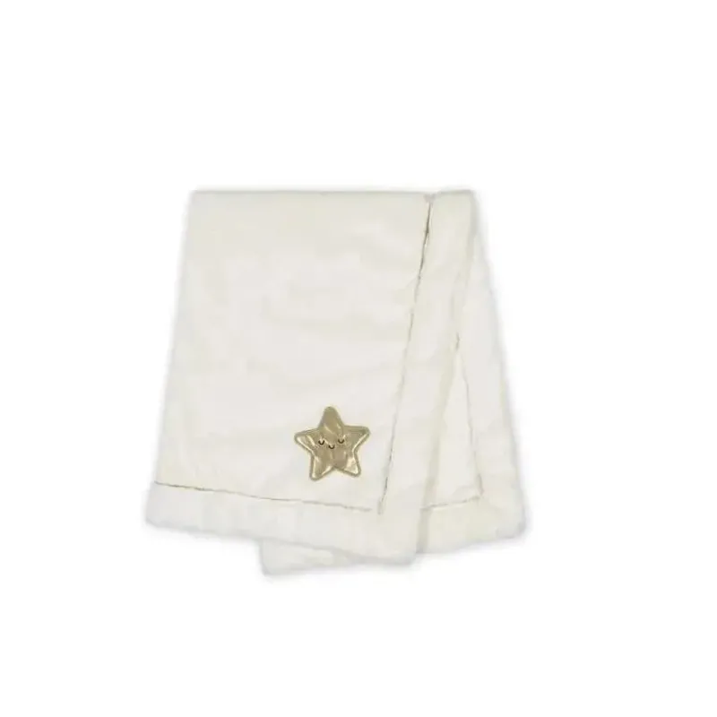 recmnascido__cobertor_de__SKUW8K1KnSV_4.webp Just Born Recém-nascido - cobertor de pelúcia neutro para bebê, estrela Fashion