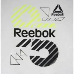 Reebok - Conjunto de 3 peças Creeper/Short/Bootie de Malha Enxoval, True White Hot