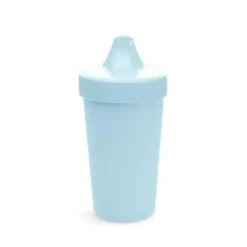 Re Play Re-Play - Copo com canudinho anti-derramamento, azul gelado New