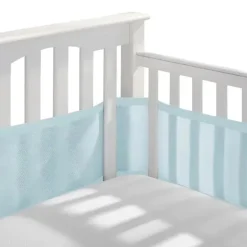 BreathableBaby RespirávelBaby - forro de malha respirável para berços de tamanho normal, malha clássica de 3 mm, azul verde aqua Online