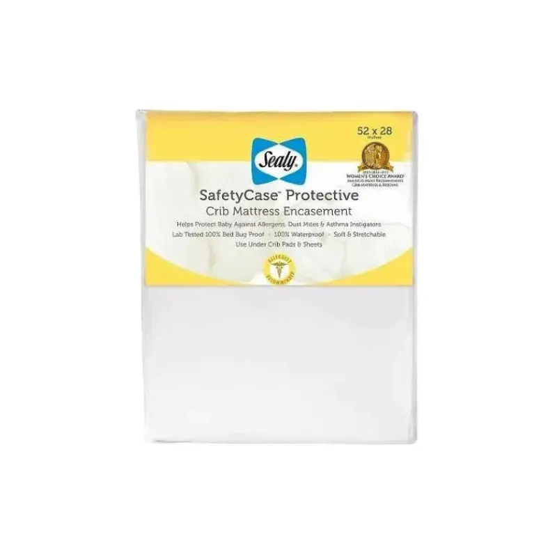 revestimento_de_colcho_de_SKUNZdfTJHJ_1.webp Sealy Revestimento de colchão de berço de proteção SafetyCase New