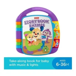Fisher-Price Rir e aprender rimas de livros de histórias da Fisher Price Hot