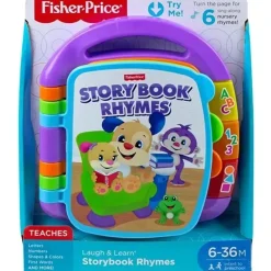 Fisher-Price Rir e aprender rimas de livros de histórias da Fisher Price Hot