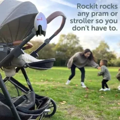 Rockit - Balancim para carrinho de bebê portátil recarregável Fashion